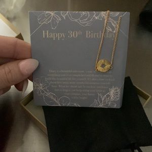 Gold necklace/birthday gift